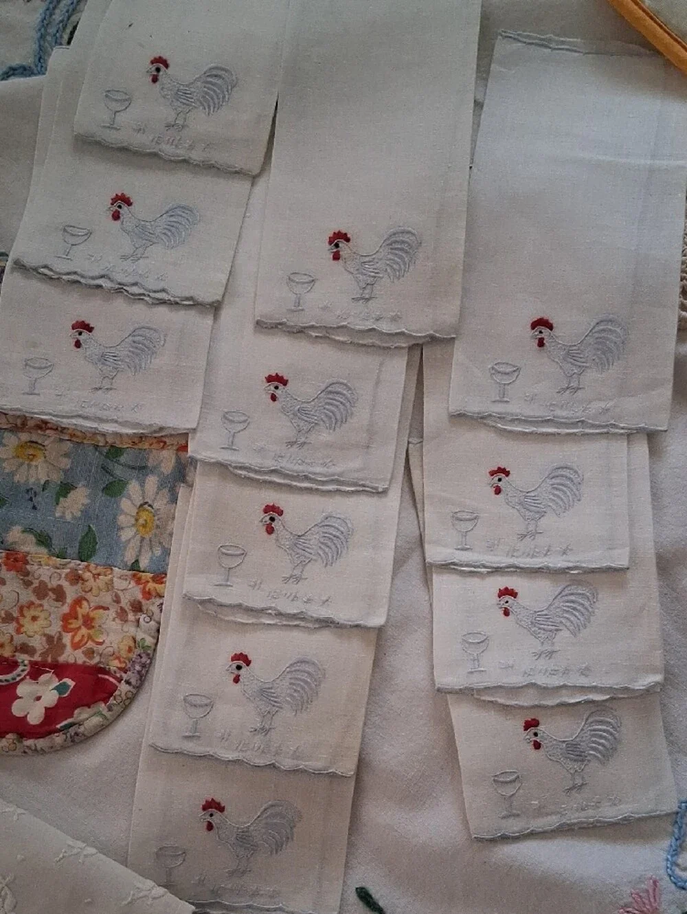 Vintage Kitchen Linen Lot $28 Firm